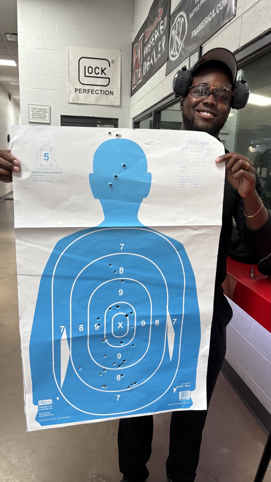 Student range target